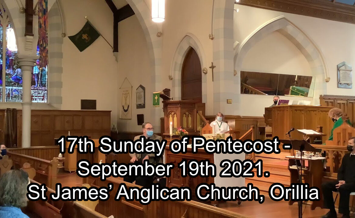Sunday Service – September 19, 2021