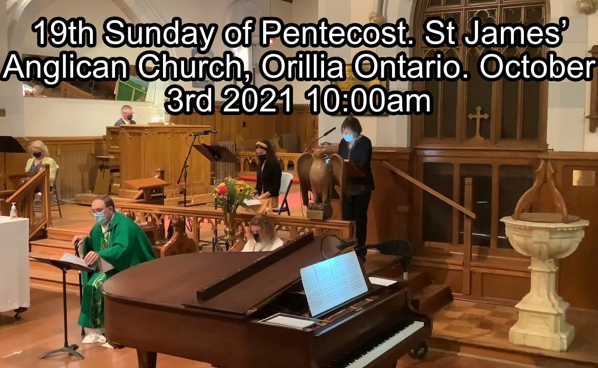 Sunday Service – October 3, 2021