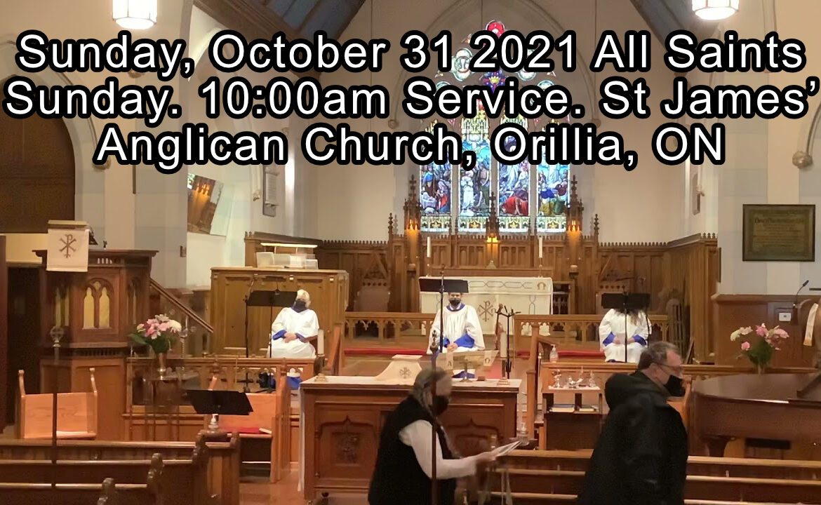 Sunday Service – October 31, 2021