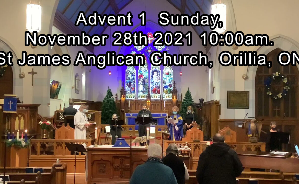 Sunday Service – November 28, 2021