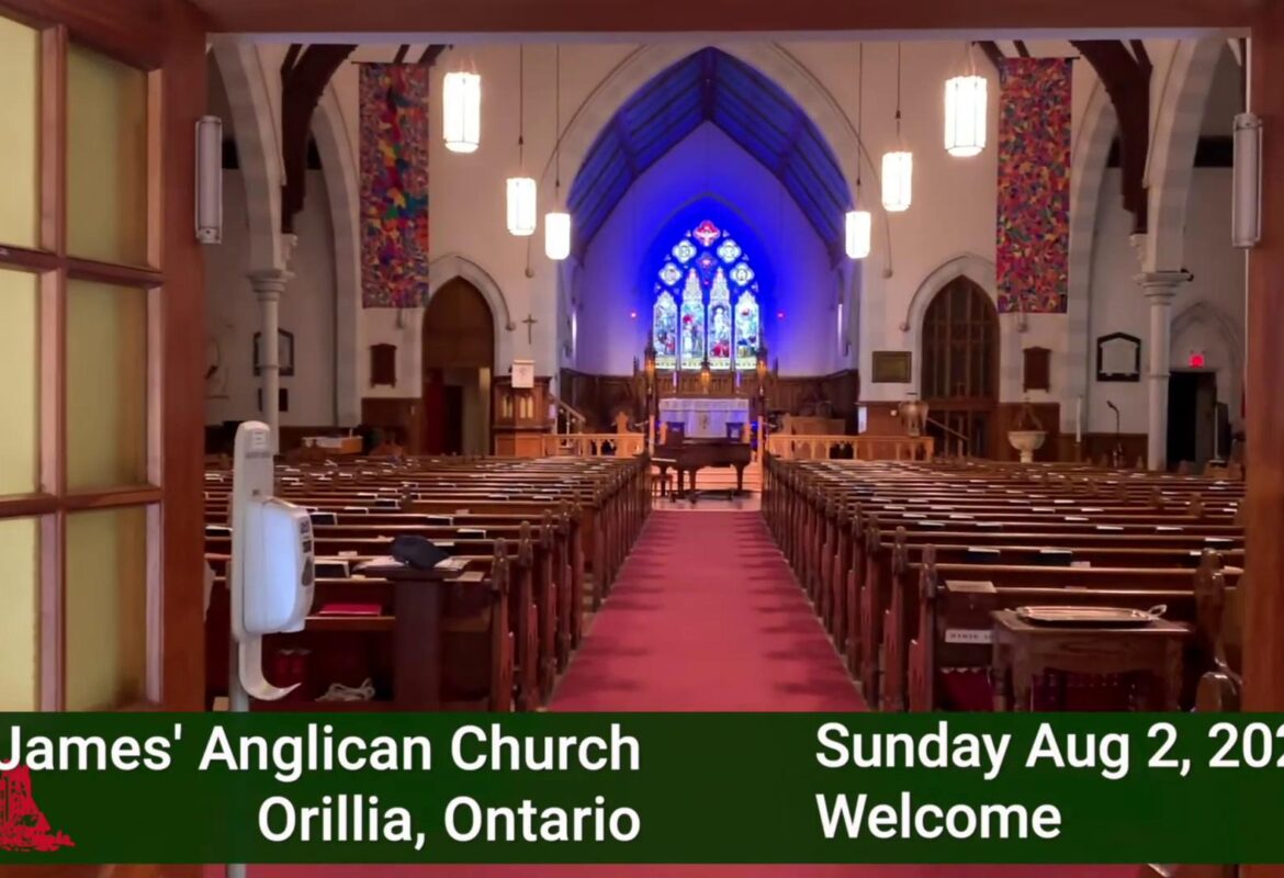 Sunday Service – August 2, 2020