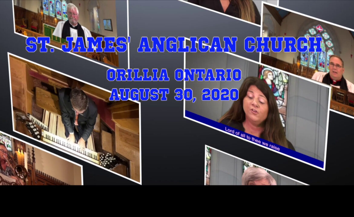 Sunday Service – August 30, 2020