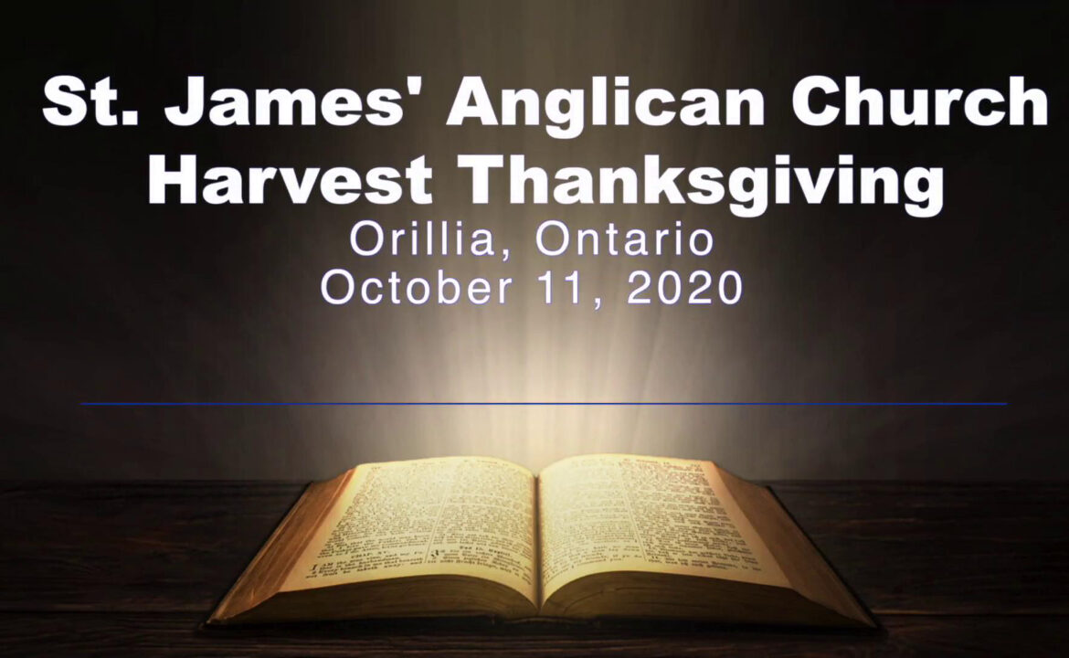 Sunday Service – October 11, 2020