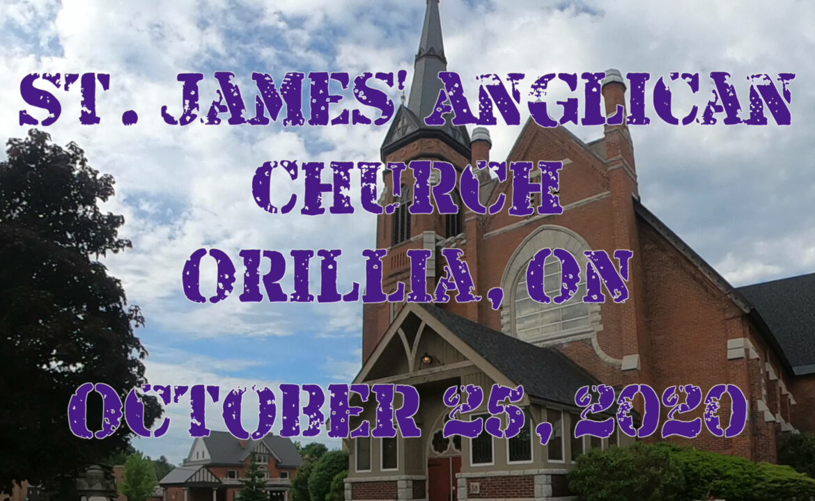 Sunday Service – October 25, 2020