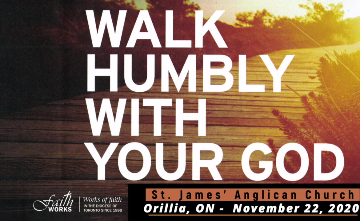 Sunday Service – November 22, 2020