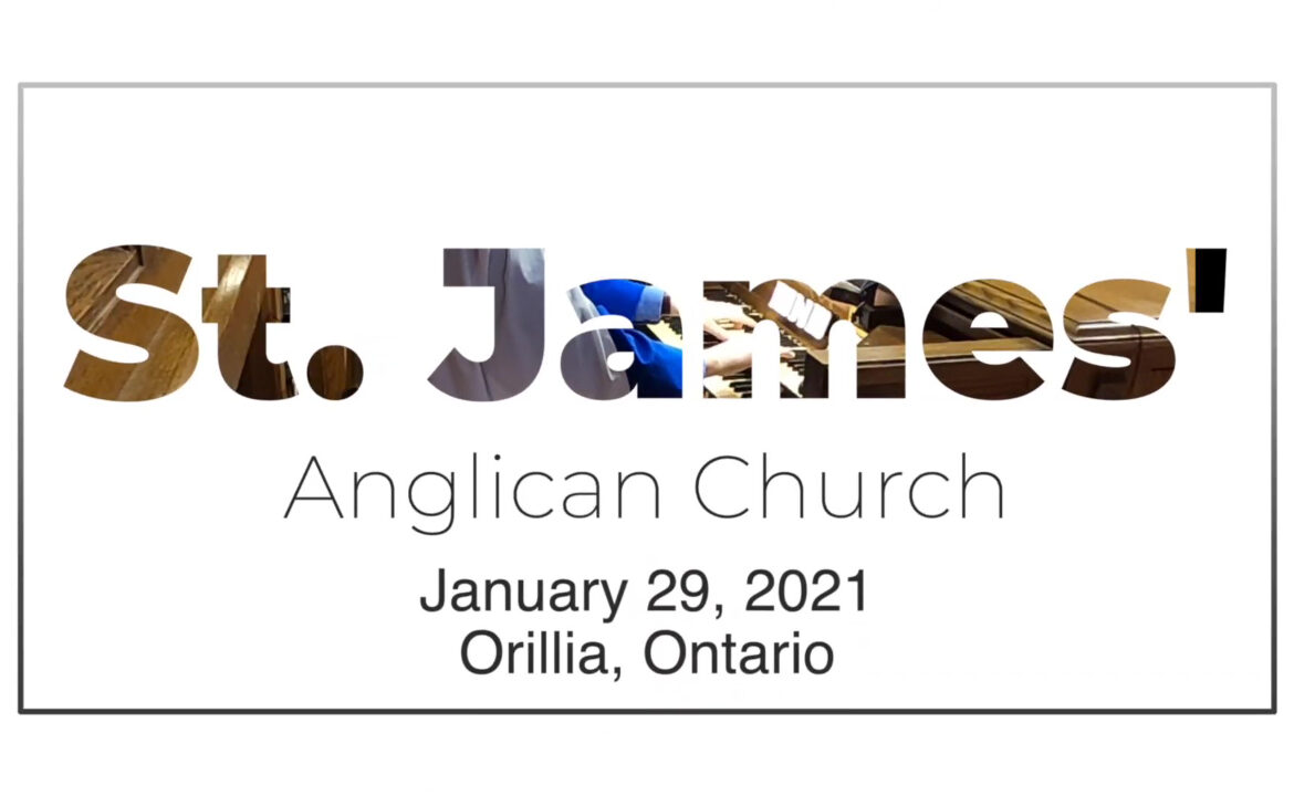 Sunday Service – January 31, 2021