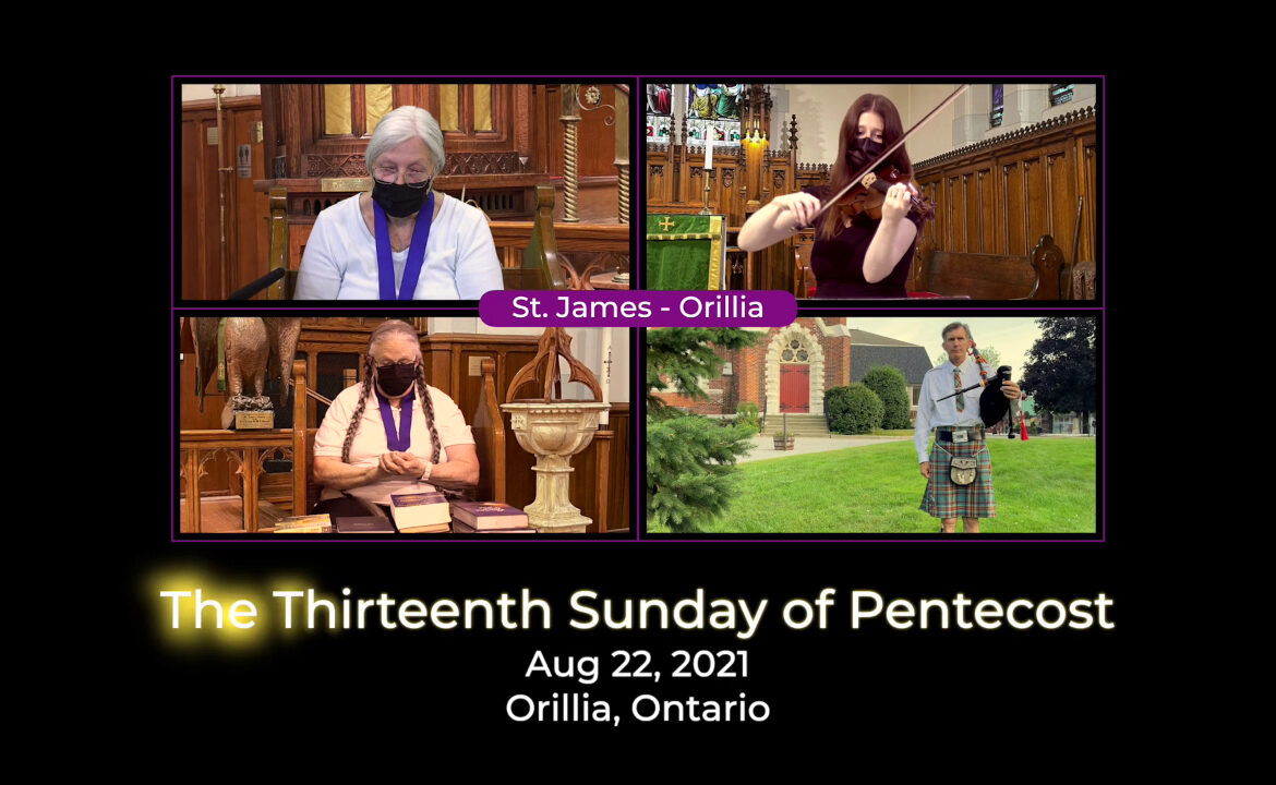 Sunday Service – August 22, 2021
