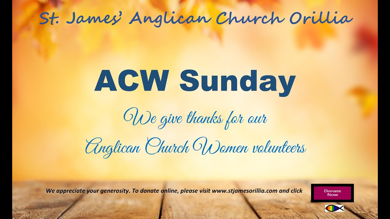 ACW Sunday - November 13th, 2022
