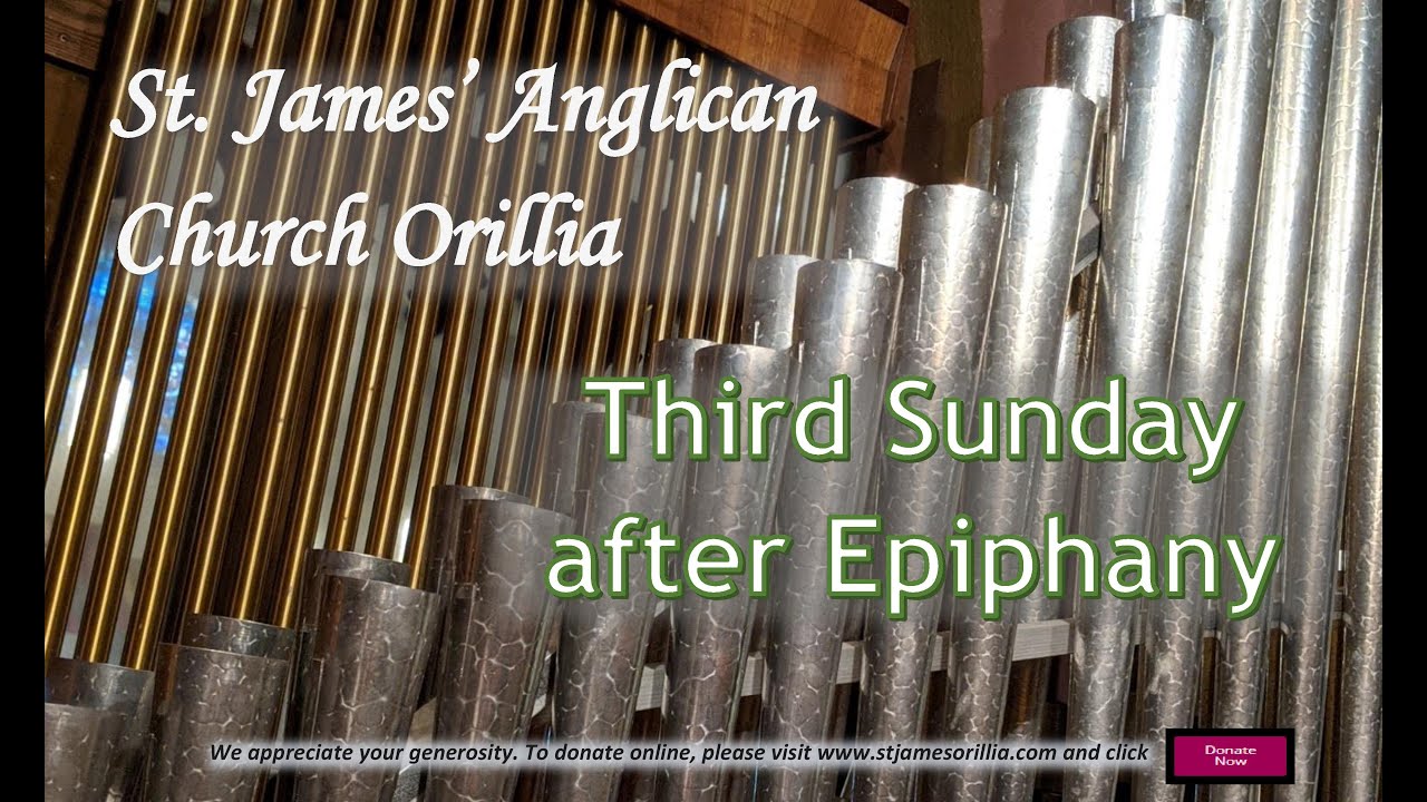 Third Sunday After Epiphany - January 22nd, 2023
